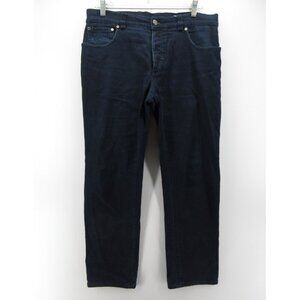 Cesare Attolini Jeans 34 Straight Denim Stretch Button Fly Pants 34X27